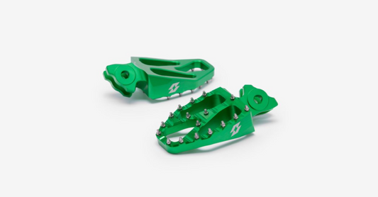 GREEN FOOTPEG SET