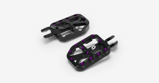 PURPLE PIN FOOTPEG SET